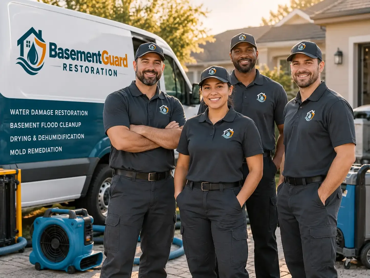 Basement Water Damage Restoration company in Lansing, NC